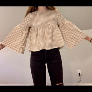 Urban outfitters peplum top